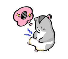hamster girl sticker #2332523