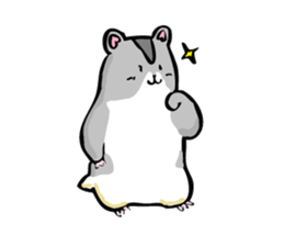 hamster girl sticker #2332524