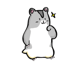 hamster girl sticker #2332524