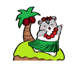 hamster girl sticker #2332528