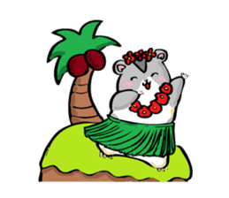 hamster girl sticker #2332528