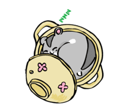 hamster girl sticker #2332529