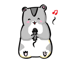 hamster girl sticker #2332530