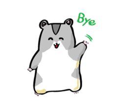 hamster girl sticker #2332532