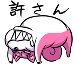 pink shibainu sticker #2332926