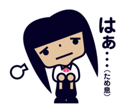 Adolescent girls sticker #2333028