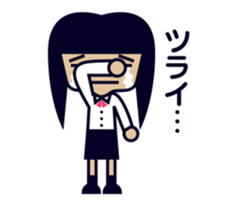 Adolescent girls sticker #2333031