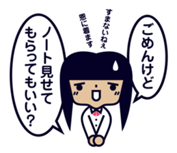 Adolescent girls sticker #2333041