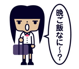 Adolescent girls sticker #2333049