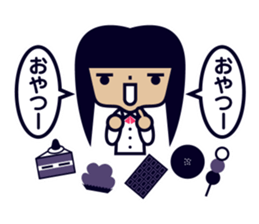 Adolescent girls sticker #2333052