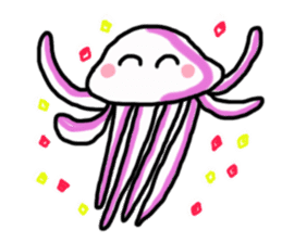 Lovely Jellyfish sticker #2333056