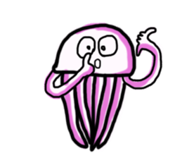 Lovely Jellyfish sticker #2333060