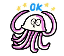 Lovely Jellyfish sticker #2333062