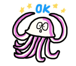 Lovely Jellyfish sticker #2333062