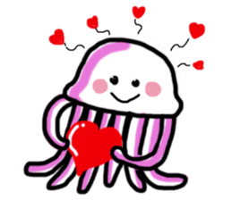 Lovely Jellyfish sticker #2333063