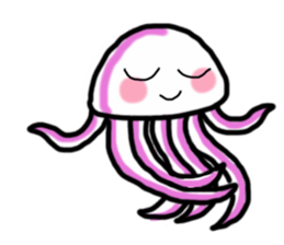 Lovely Jellyfish sticker #2333066