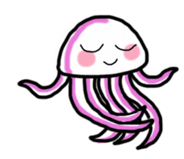 Lovely Jellyfish sticker #2333066