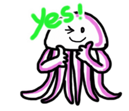Lovely Jellyfish sticker #2333068