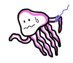 Lovely Jellyfish sticker #2333072