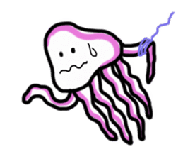 Lovely Jellyfish sticker #2333072