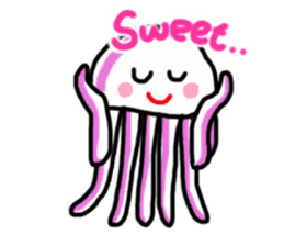 Lovely Jellyfish sticker #2333074