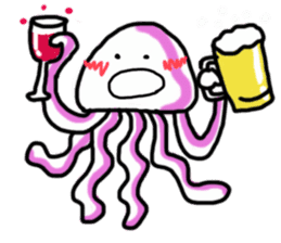 Lovely Jellyfish sticker #2333076