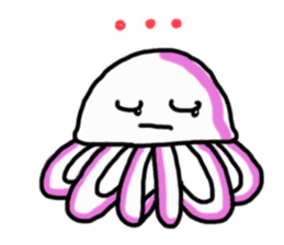 Lovely Jellyfish sticker #2333079