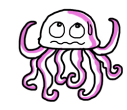 Lovely Jellyfish sticker #2333080