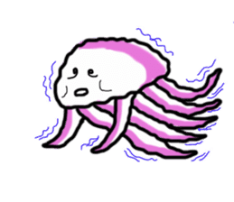 Lovely Jellyfish sticker #2333087