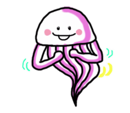 Lovely Jellyfish sticker #2333089