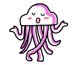 Lovely Jellyfish sticker #2333091
