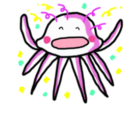 Lovely Jellyfish sticker #2333094