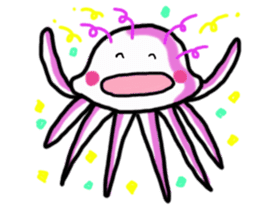 Lovely Jellyfish sticker #2333094