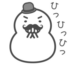 Mr. Snow sticker #2333213