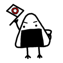 Triangle-Onigiri-kun sticker #2333300
