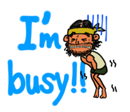 Mountains lover Yama-san. sticker #2333394