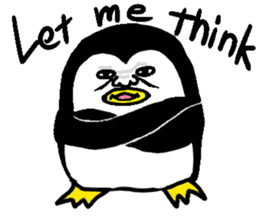 Sam the Penguin look-alike (ENG) sticker #2334680