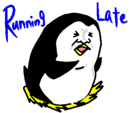 Sam the Penguin look-alike (ENG) sticker #2334690