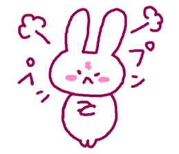 Lover rabbit sticker #2334960