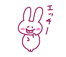 Lover rabbit sticker #2334964