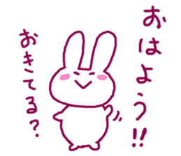 Lover rabbit sticker #2334973