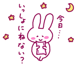 Lover rabbit sticker #2334980