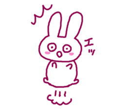 Lover rabbit sticker #2334981