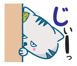 Everyday of the pretty cat and mouse sticker #2335044