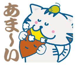 Everyday of the pretty cat and mouse sticker #2335060