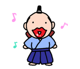 Kiss Samurai sticker #2335160