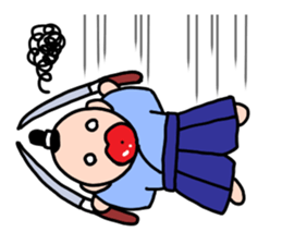 Kiss Samurai sticker #2335193