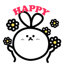 Plump rabbit sticker #2335240
