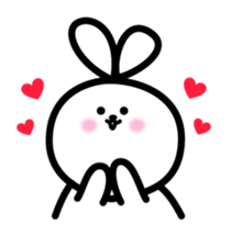 Plump rabbit sticker #2335242