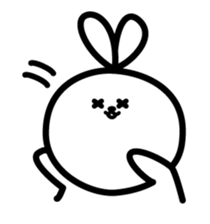 Plump rabbit sticker #2335260